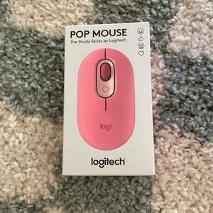 Logitech Pop Mouse in Pink